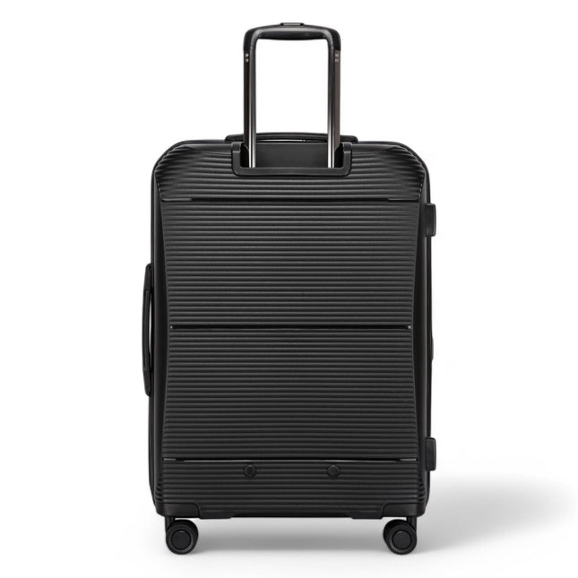 Expandable Hard Shell PP 8 Wheel Luggage Travel Cabin Holiday Bags Suitcase Set
