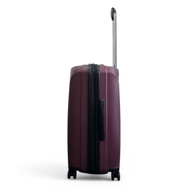 Expandable Hard Shell PP 8 Wheel Luggage Travel Cabin Holiday Bags Suitcase Set