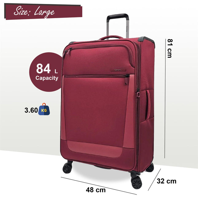 Lightweight  4 Wheel Luggage Suitcase