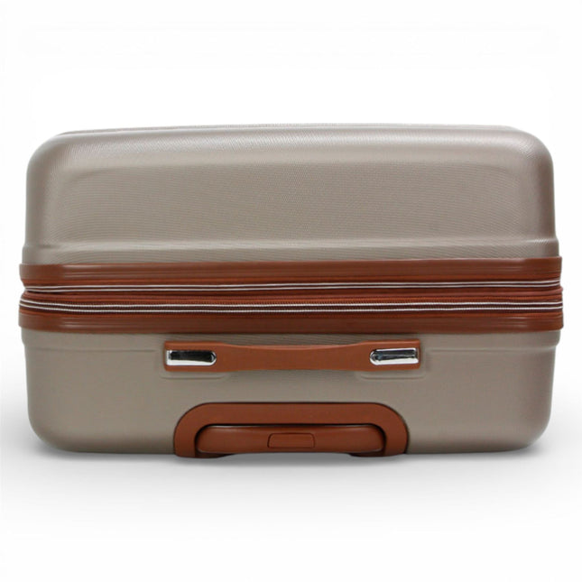 Expandable Hard Shell ABS Suitcase Set 8 Wheel Robust Travel Case Holiday Luggage