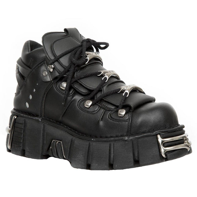 New Rock Unisex Vegan Leather Gothic Boots - M-106-VS1