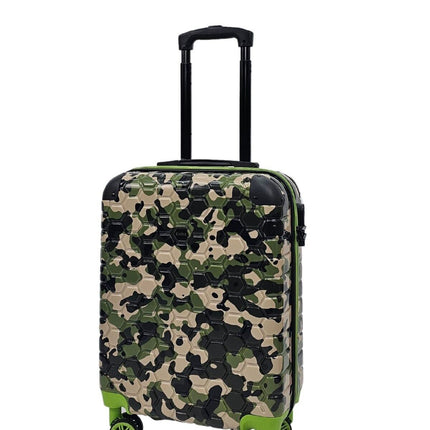 Hardshell Camo Robust ABS Suitcase Set