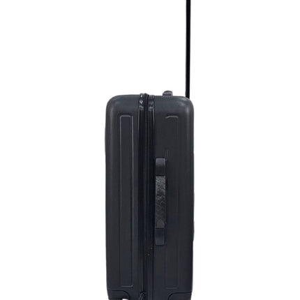 Black Hard Shell Suitcase Set Luggage Travel Bag