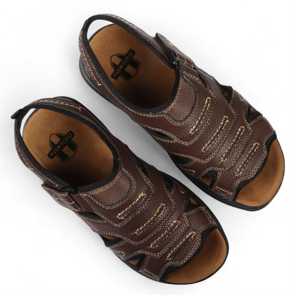 Men's Navy Lightweight Open Toe Casual Sandals