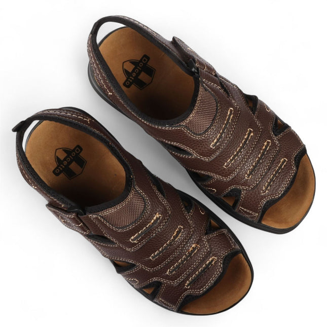 Men's Navy Lightweight Open Toe Casual Sandals