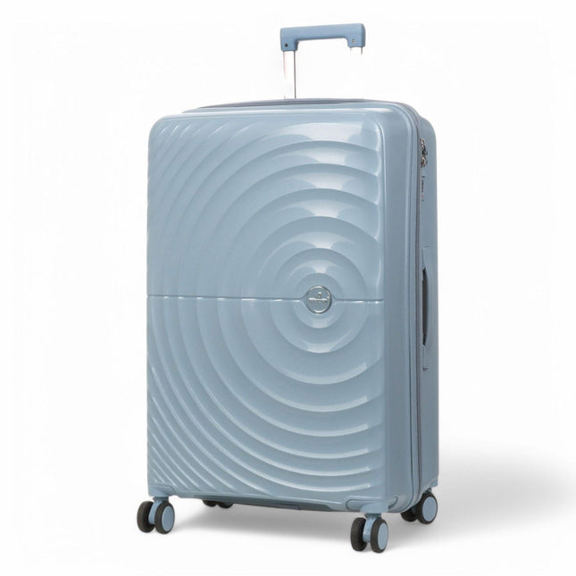 Expandable Hard Shell 8 Wheels Luggage Travel Cabin Suitcase Set