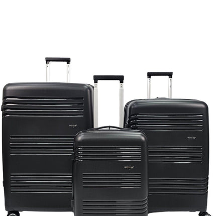 Hard Shell 4 Wheel TSA Suitcase Luggage Set