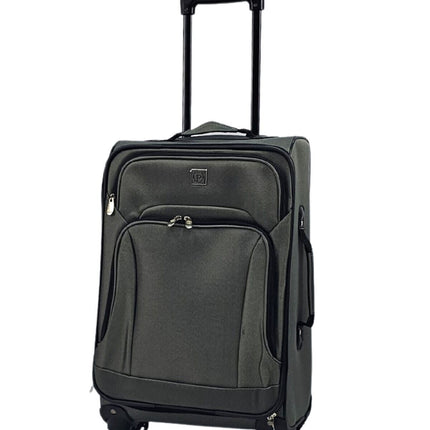 Lightweight Suitcases 4 Wheel Luggage Travel Cases Soft Bags Cabin Set