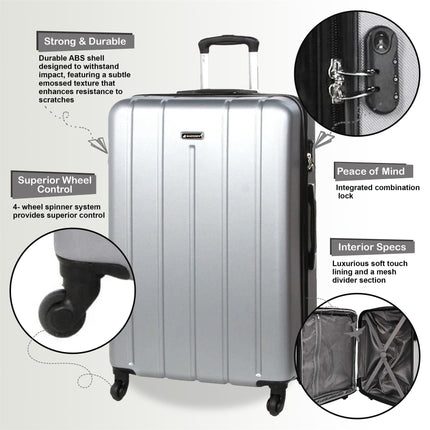 Robust ABS Hard Shell Luggage Suitcase