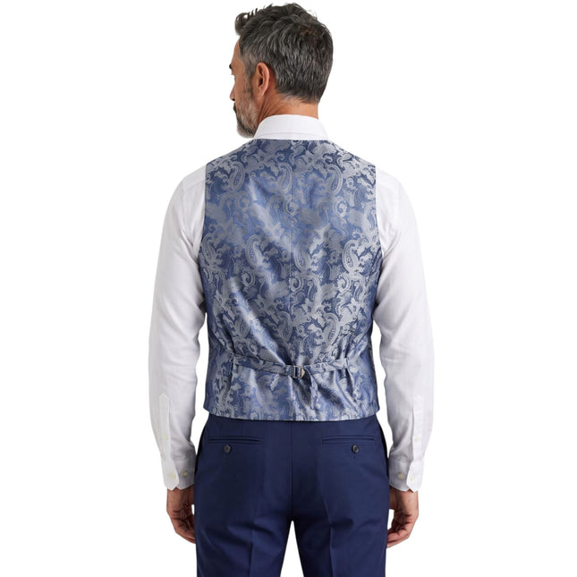 Men's Navy Waistcoat Formal Vest - Belmount
