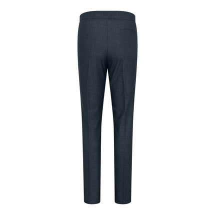 Women's Olive Three-Piece Tailored Fit Suit in Prince of Wales Check