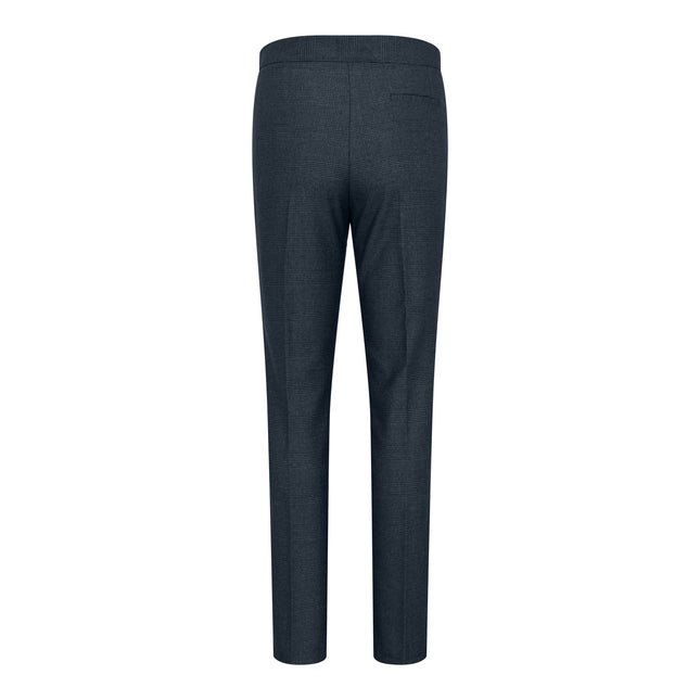 Women's Olive Three-Piece Tailored Fit Suit in Prince of Wales Check