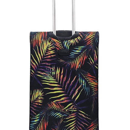 Lightweight Print Suitcases 8 Wheel Luggage Travel Soft Bags Set