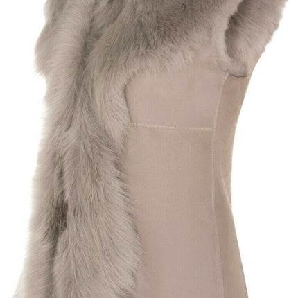 Women's Toscana Sheepskin Long Gilet-Sorocaba