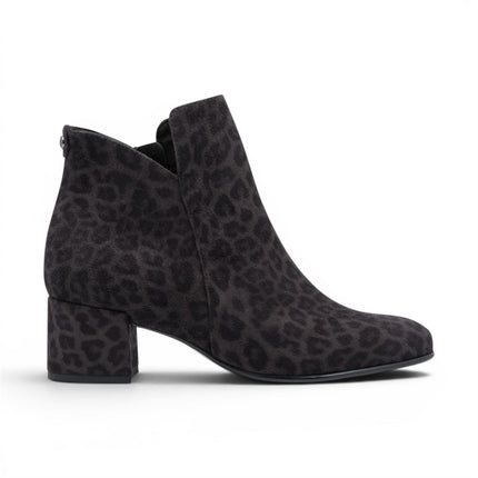 Tamaris Women's Grey Faux Heeled Ankle Boots - 25354-43