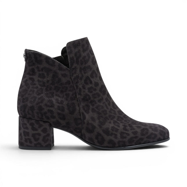 Tamaris Women's Grey Faux Heeled Ankle Boots - 25354-43