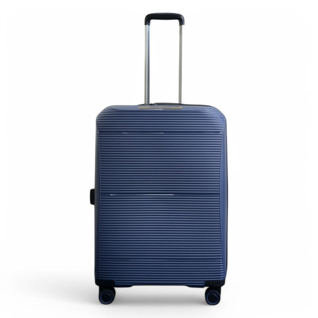 Expandable Hard Shell PP 8 Wheel Luggage Travel Cabin Holiday Bags Suitcase Set
