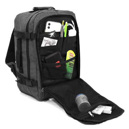 Rucksack Backpack 40x20 x25 cm Underseat Travel Cabin Bag for Easy Jet, Ryanair
