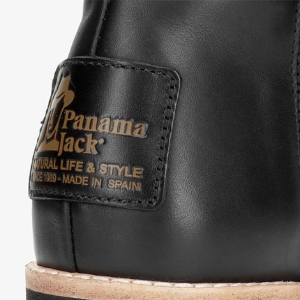 Panama Jacks Women's Black Trav B2 Leather Ankle Boots