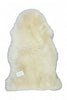 Genuine Cream Linen Sheepskin Natural Silky Soft Fluffy Real Wool Rug