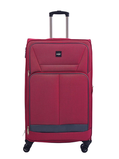 Soft 3 pcs Luggage Suitcase Set Cabin Light Travel Bags