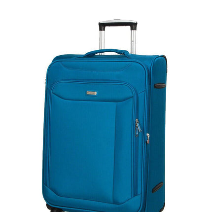 Soft Lightweight Dual 4 Wheel Suitcase Luggage