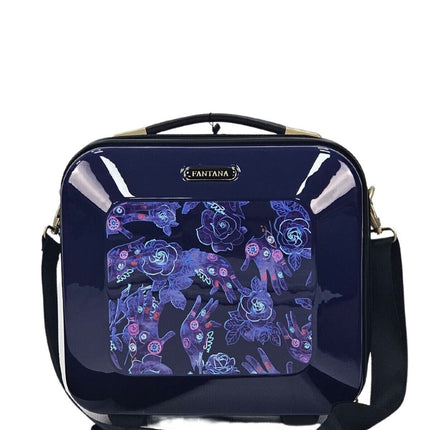 Hard Shell Flower Print Suitcase Luggage Set