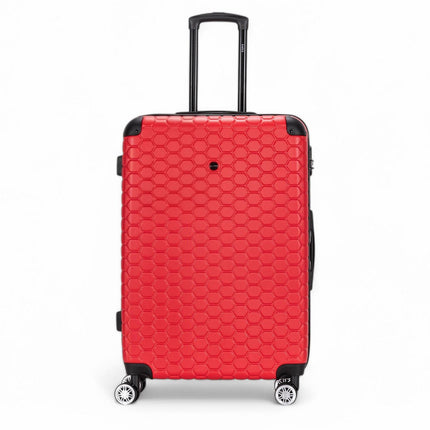 Hard Shell ABS 8 Wheel Luggage Travel Cabin Holiday Bags Suitcase Set