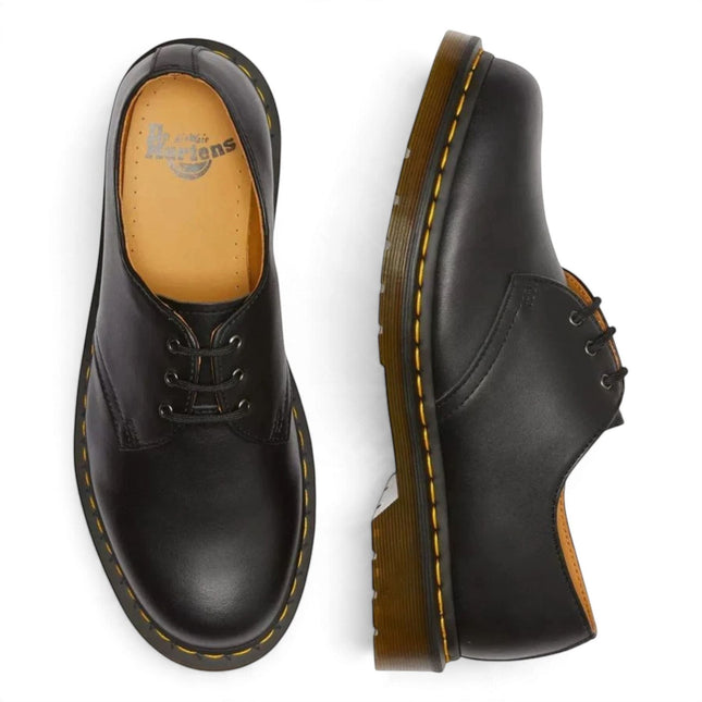 Dr Martens 1461 Black Nappa Leather 3-Eye Oxford Shoes - 11838001