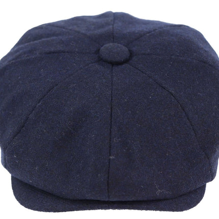 Mens Peaky Blinders Newsbow 8 Panel Gatsby Flat Baker Hat