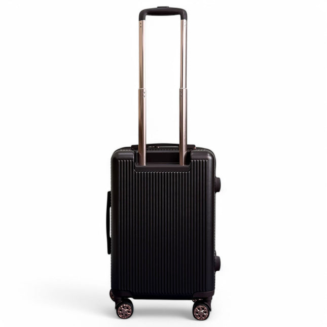 Expandable Hard Shell 8 Wheels Luggage Travel Cabin Suitcase Set