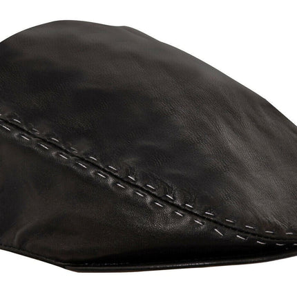 Mens  Flat Hat Leather Peaky Blinders Beret Newsboy Gatsby Golf Cabbie Cap