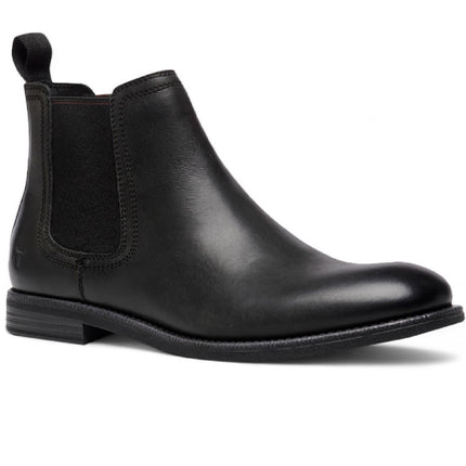 Windsorsmith Mens Black Leather Chelsea Ankle Dealer Boots - Sergio