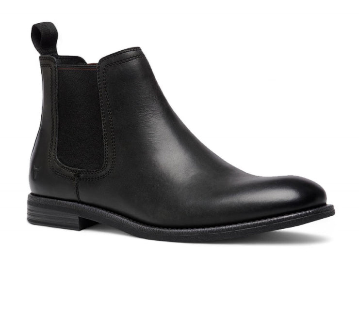 Windsorsmith Mens Black Leather Chelsea Ankle Dealer Boots - Sergio