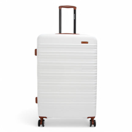 Expandable Hard Shell ABS Suitcase Set 8 Wheel Robust Travel Case Holiday Luggage