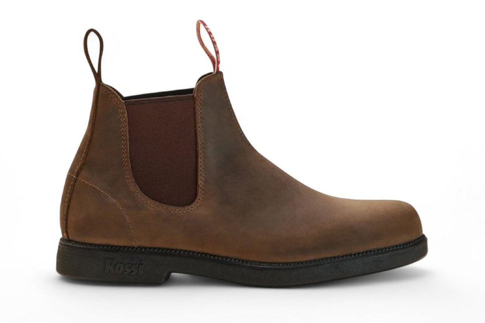 Rossi 607 Booma Rustic Brown Leather Chelsea Boot