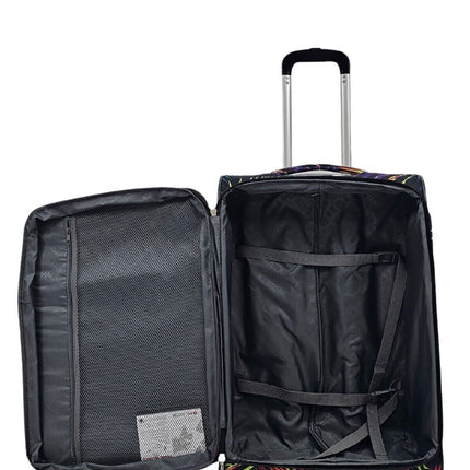 Soft Shell Cabin Suitcase 55 x 37 x 20 cm Lightweight Luggage Suitable for Easyjet, Ryanair