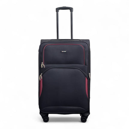 Expandable Soft 8 Wheel Lightweight Suitcase Luggage Travel Bags Set