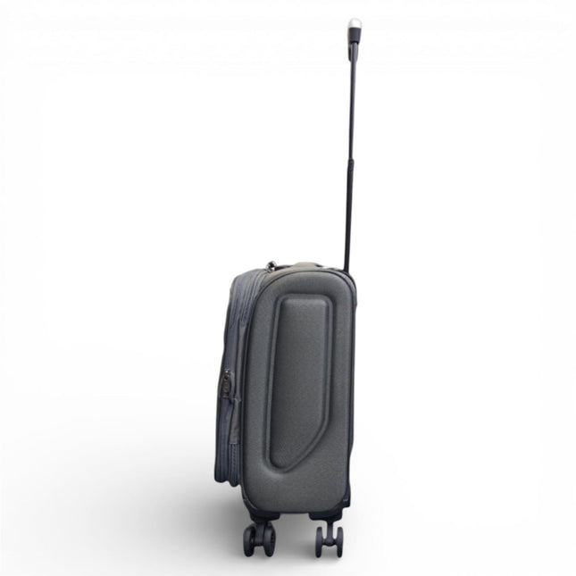 Soft Shell Lightweight Nylon Suitcase Set 4 Wheel Travel Case Holiday Bags