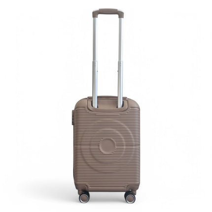 Robust ABS Hard Shell 8 Wheels Luggage Travel Holiday Cabin Suitcase Set
