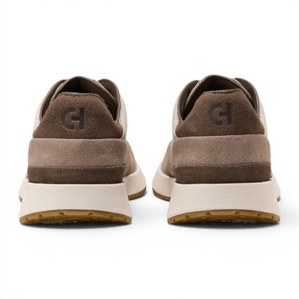 Cole Haan Men's GrandPro Luxe Mile Trainer Brown Leather Sneakers - C44518