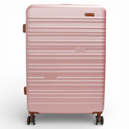 Expandable Hard Shell ABS Suitcase Set 8 Wheel Robust Travel Case Holiday Luggage