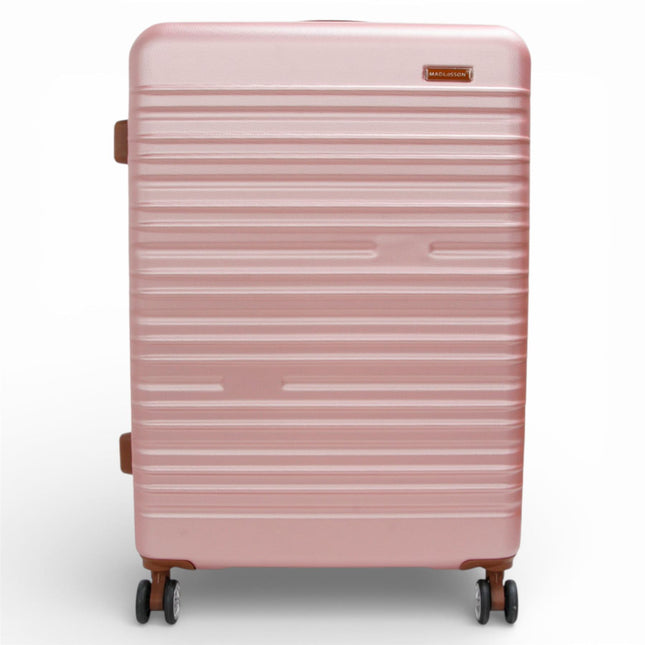 Expandable Hard Shell ABS Suitcase Set 8 Wheel Robust Travel Case Holiday Luggage