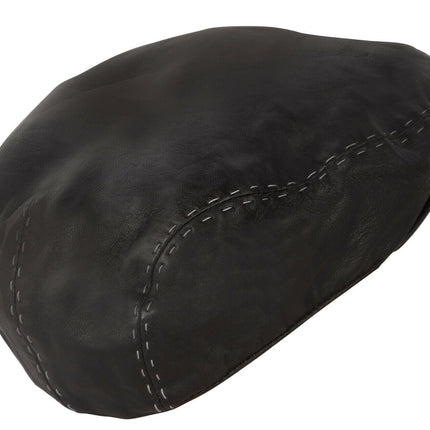 Mens  Flat Hat Leather Peaky Blinders Beret Newsboy Gatsby Golf Cabbie Cap