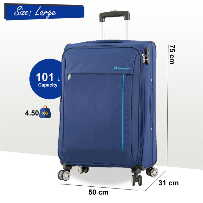 Lightweight Soft Casing Travel Luggage Suitcases