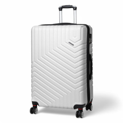 Expandable Hard Shell 8 Wheels Luggage Travel Cabin Bags Suitcase Set