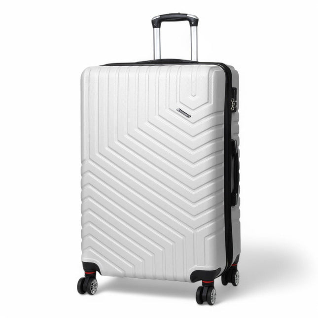 Expandable Hard Shell 8 Wheels Luggage Travel Cabin Bags Suitcase Set