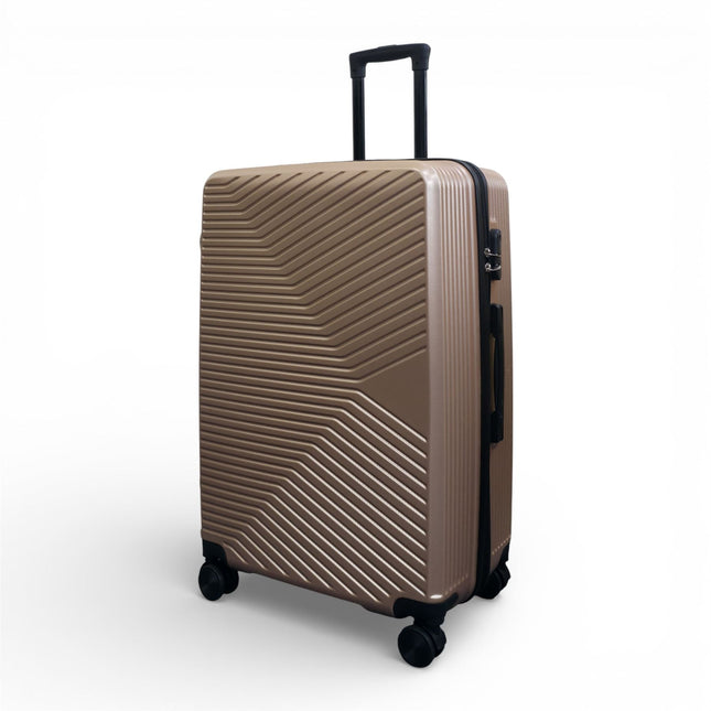 Hardshell Suitcase Set Robust 8 Wheel Luggage Cabin Case Bag