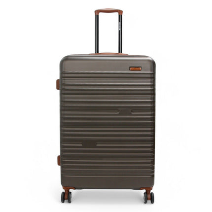 Expandable Hard Shell ABS Suitcase Set 8 Wheel Robust Travel Case Holiday Luggage
