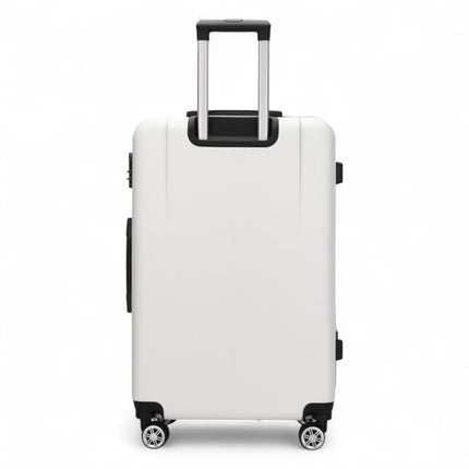 Hard Shell Modern Dual 4 Wheel Luggage Suitcase Set